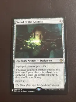Sword of the Animist Commander Masters Regular - Image 1
