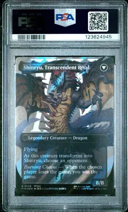 4945 Zenos yae Galvus Shinryu 2025 MTG Final Fantasy #0529 Surge Foil PSA 10 - Image 2