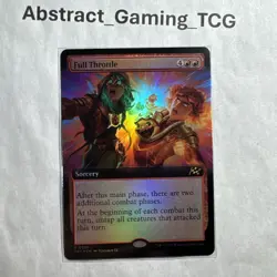 1X - MTG - Full Throttle *FOIL* (DFT #386) (Extended Art) Aetherdrift - NM/M - Image 1