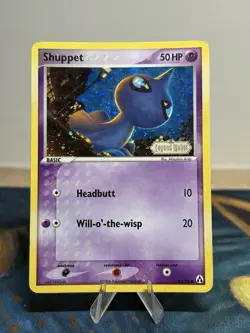 Shuppet 63/92 Reverse Holo Stamped Ex Legend Maker Ghost Pokemon Card LP SWIRL - Image 1