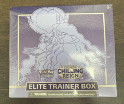 Pokemon TCG Chilling Reign Elite Trainer Box Sword Shield SEALED - Image 1