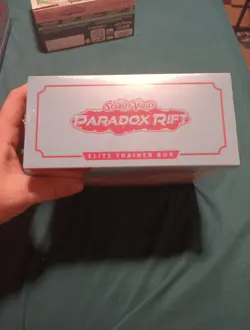 Pokemon Paradox Rift Elite Trainer Box LOT of 2 Both ARTs NEW SEALED ETBs - Image 3