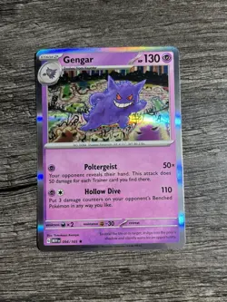 Pokemon TCG Scarlet & Violet 151 Gengar Holo Rare #94/165 - Image 1