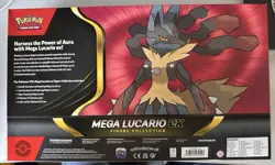 Pokemon TCG Mega Lucario ex Premium Figure Collection Box Factory Sealed NIB - Image 2