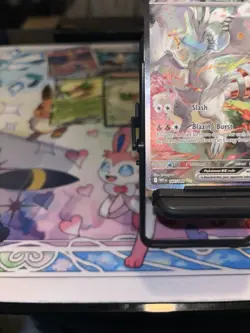 Pokemon TCG Reshiram EX English White Flare Card 166/086 Near Mint Condition - Image 5