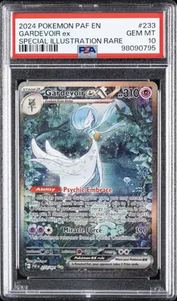 2024 POKEMON PAF EN-PALDEAN FATES SPECIAL ILLUSTRATION RARE GARDEVOIR EX PSA 10 - Image 1