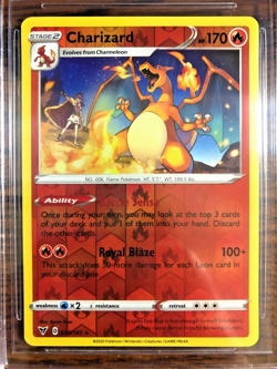 Charizard Reverse Holo Rare #025 - BGS MINT 9 - 2020 Vivid Voltage - Pokemon TCG - Image 2