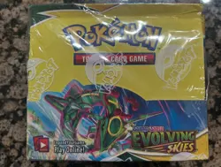 Pokemon Sword & Shield Evolving Skies Booster Box Sealed BENT DISCOUNT! - Image 1