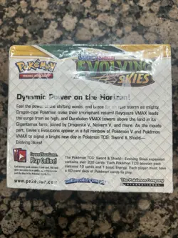 Pokemon Sword & Shield Evolving Skies Booster Box Sealed BENT DISCOUNT! - Image 2