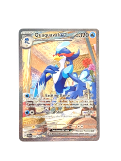 Quaquaval ex 260/193 SIR Full Alt Art Paldea Evolved POKEMON TCG PAL ENGLISH - Image 1