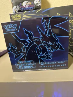 Pokemon TCG Phantasmal Flames Pokemon Center Exclusive Elite Trainer Box New - Image 1