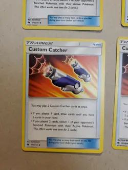 4X CUSTOM CATCHER POKEMON TCG LOST THUNDER NEAR MINT 171/214 - Image 2