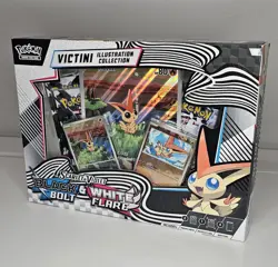 Pokemon TCG: S&V Unova Victini IR Illustration Collection Factory Sealed Box - Image 1