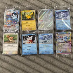 Pokemon 2025 Winter Holiday Calendar Stamped Promos (COMPLETE SET OF 8) - Image 1