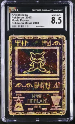 ANCIENT MEW 2000 Movie Promo CGC 8.5 Vintage Pokemon [Nostalgium] - Image 1