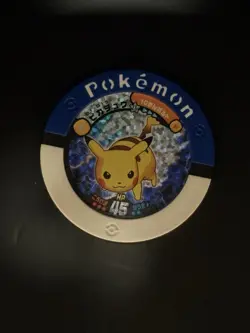 Pokemon Pikachu Holo Battrio Chip Game Coin Rare Japan Nintendo Rare Japanese - Image 1
