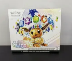 Pokemon Prismatic Evolutions ETB Elite Trainer Box (No Packs) Only Accessories - Image 2