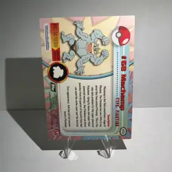 MACHAMP 2000 TOPPS CHROME POKEMON TV ANIMATION EDITION #68 Q2371 - Image 2