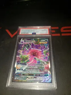 2021 Pokemon Gengar VMAX 271/264 Alternate Alt Art Fusion Strike PSA 10 - Image 1