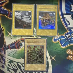 Yugioh! Duelist Kingdom + Glory of the Kings Hand + Set Sail for the King VLP/NM - Image 1