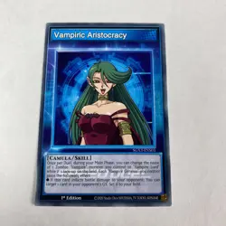 Yugioh Vampiric Aristocracy gx3-ens03 Speed Duel GX Duelists of Shadows Common - Image 1
