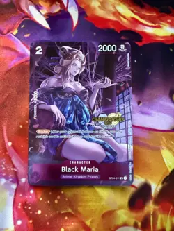 Black Maria (CS 2023 Celebration Pack) ST04-011 One Piece Promotion Cards Foil - Image 1