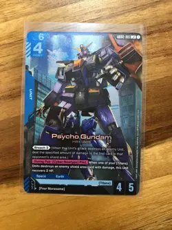 Psycho Gundam (LR) GD02-001 - Gundam TCG Card Game - Dual Impact English QTY - Image 1