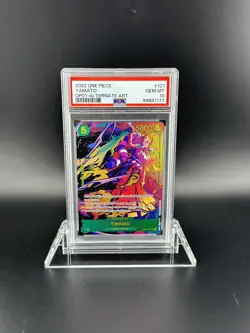 ONE PIECE Card Game PSA 10 Yamato OP01-121 Romance Dawn Secret Rare Alt Art - Image 1