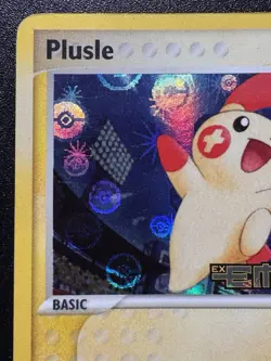 Plusle 39/106 EX Emerald Pokemon Card Reverse Holo Foil Rare LP - Image 3