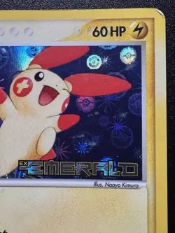 Plusle 39/106 EX Emerald Pokemon Card Reverse Holo Foil Rare LP - Image 4