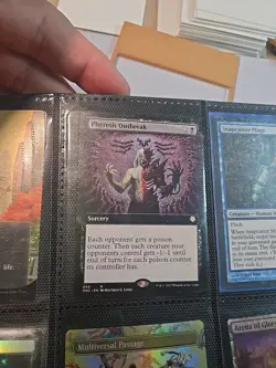 Phyresis Outbreak (Extended Art) - Near Mint MTG - Image 1