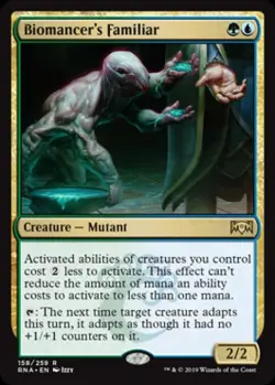 MTG English Biomancer's Familiar NM Foil Ravnica Allegiance - Image 1