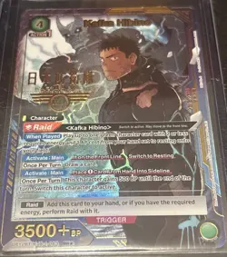 Kafka Hibino Kaiju No 8 Super Rare 1 Star Union Arena Card - Image 1