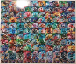 Lot of 100 Japanese Kamen Rider Battle: GANBA LEGENDS Normal & Rare Card Set - Image 1