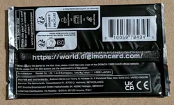 Sealed Digimon Adventure 02: The Beginning 3 Card Promo Pack - Image 2
