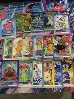 Digimon TCG 1999 Card Lot Same Day Shipping - Image 1