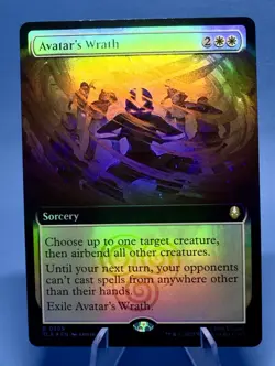 Avatar's Wrath - #12 Foil - Avatar: The Last Airbender - Mtg - Image 1
