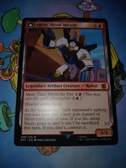 Slicer, Hired Muscle Universes Beyond: Transformers Regular MTG - Image 1