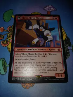 Slicer, Hired Muscle Universes Beyond: Transformers Regular MTG - Image 3
