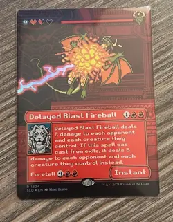 Delayed Blast Fireball (Foil) Secret Lair Drop MTG 1824 - Image 1