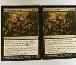 2 x Zombie Apocalypse - Dark Ascension - MTG NM 80/158 - Image 1