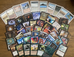 108 MtG cEDH Staples sticker bundle Competitive EDH - Mox, Tutors, Gaea's, Lands - Image 1