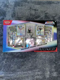 Pokemon TCG Prismatic Evolutions Premium Figure Collection Sealed New - Image 1