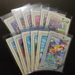 Pokemon Jumbo Carddass 1998 Bandai Anime Adventure Digest Series 3 COMPLETE SET - Image 1