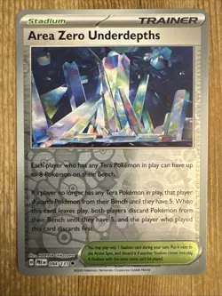 Area Zero Underdepths - 094/131 -Pokemon Reverse Holo Prismatic Evolutions - NM - Image 1