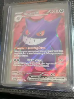 Pokemon Gengar EX Holo Full Art Temporal Forces 193/162SV05 NM - Image 3