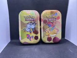 2 New Sealed 151 Mini Tins Lot Of 2 - 4 Booster Packs Pokemon Sealed Dragonite - Image 1