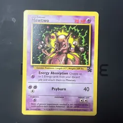 2000 Pokemon Mewtwo Black Star Promo #14 Nonholo - Image 1