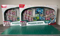 Pokemon 151 Blooming Waters lot of 2 SEALED - Image 1