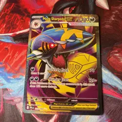 Mega Sharpedo EX ENGLISH 113/094 PFL Full Art Pokemon TCG NM - Image 1